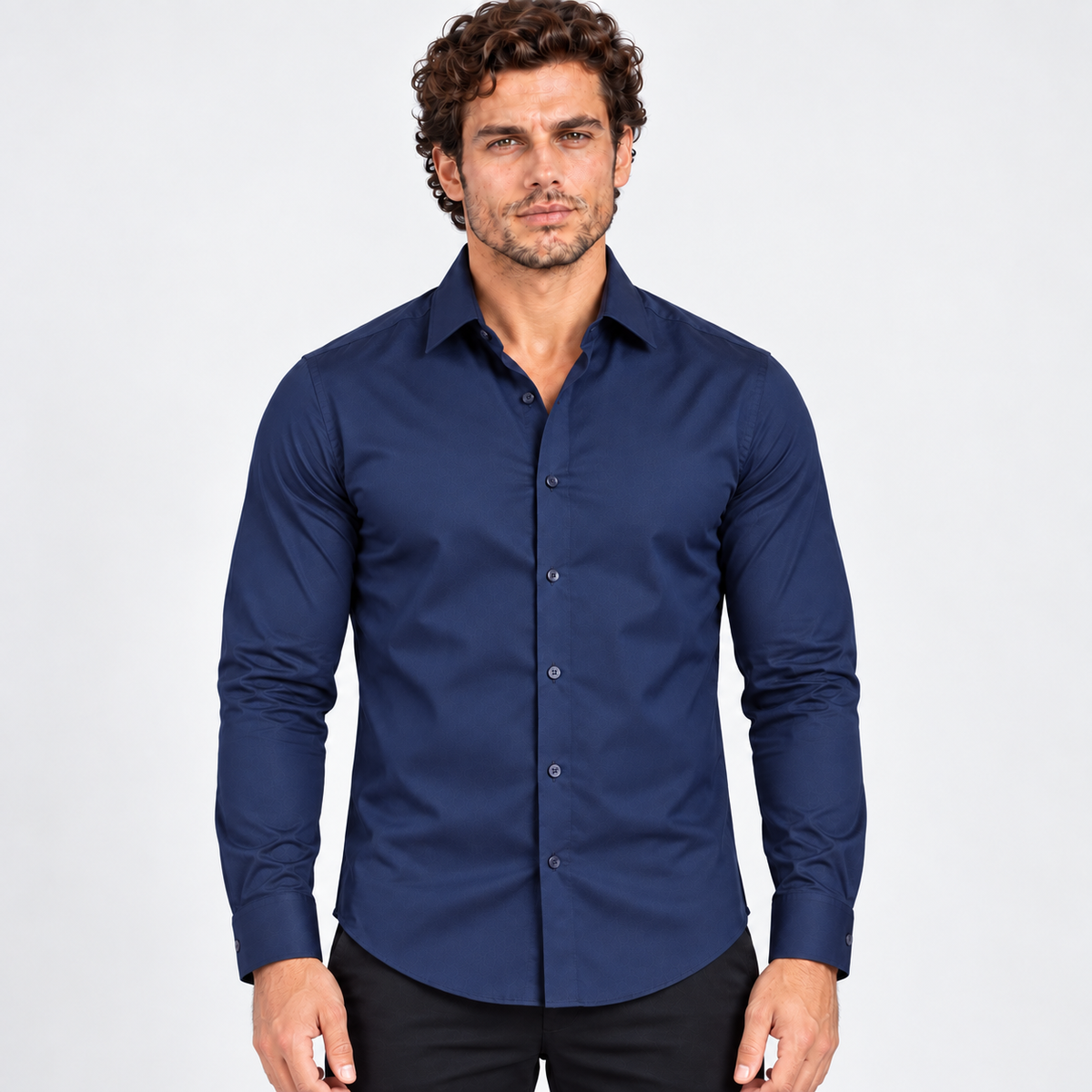 Chemise Homme Élégance – Coupe Slim
