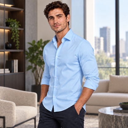Chemise Homme Élégance – Coupe Slim