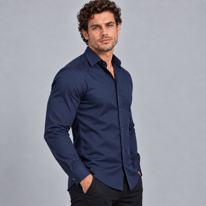 Chemise Homme Élégance – Coupe Slim